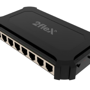 SWITCH 8P GIGA POE REVERSO 5~48V VLAN - 2FLEX - 2F-N8GPR - 10329