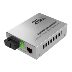 CONV DE MIDIA GIGA - LB 10KM - 2FLEX - 2F-F10/100/1000-LB-10 - 1048