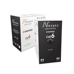 CABO CAT6 U/UTP CM 4P 23AWG ESSENTIAL NEXANS CX 305MT VERMELHO - 17484