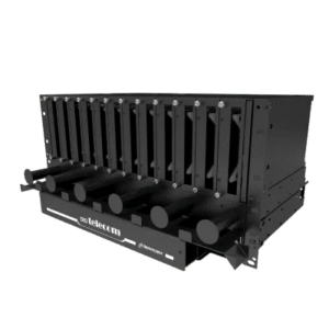 DIO-DISTR INTERNO OPTICO ARTICULADO 144F SC/APC SIMPLEX SM 19" 6U V.01 PRETO - FIBRACEM - DGO-00042.01