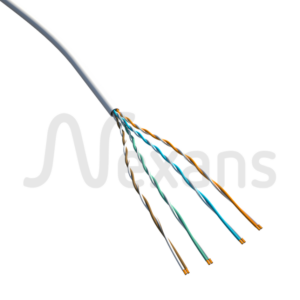 CABO CAT6+ U/UTP CM 4P 23AWG ESSENTIAL 6+ NEXANS CX 305MT CINZA - 17771
