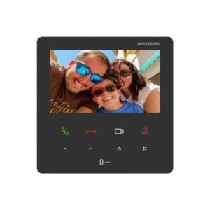 TELA PARA VIDEO PORTEIRO PRETO DS-KH6110-WE1 - HIKVISION