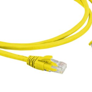 PATCH CORD CAT5E UTP CM 1.5MT AMARELO ESSENTIAL NEXANS - 91410