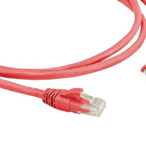 PATCH CORD CAT5E UTP CM 2.5MT VERMELHO ESSENTIAL NEXANS - 91693