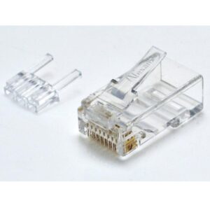 CONECTOR CAT6 RJ45 MACHO ESSENTIAL NEXANS - 90310