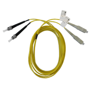 CORDAO OPTICO DUPLEX MULTI MODE OM2 (2,5 LC-UPC/SC-UPC 2MM AMARELO) - FIBRACEM - CDM-00104