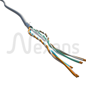 CABO CAT6A 4P LANMARK-6A F1/UTP AWG23 LSZH NEXANS CX 500MT CINZA - 93614